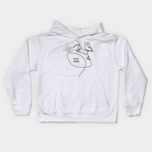 faceline art Kids Hoodie